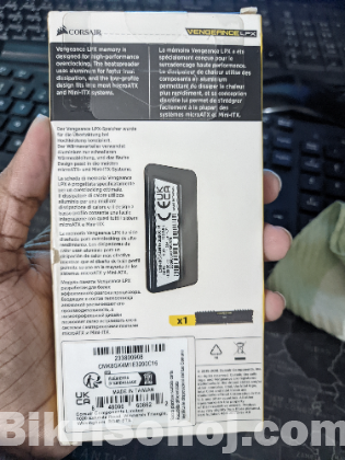 Corsair Vengeance LPX DDR4 RAM 8GB 3200MHz (Single Stick)